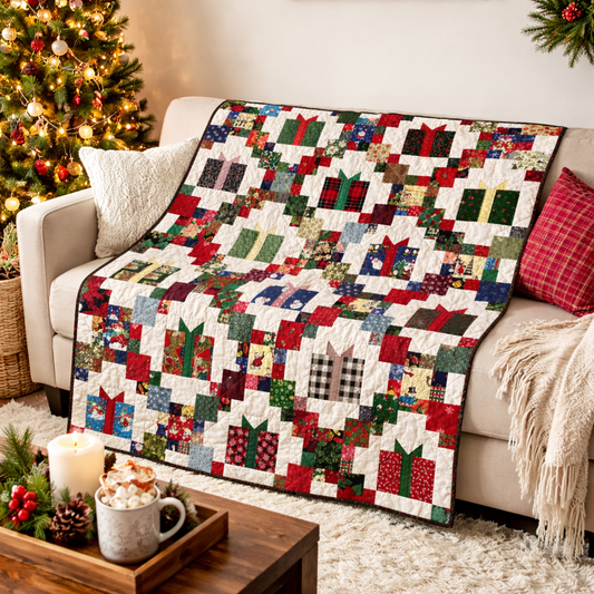 Gift Wrapped Joy Quilt Pattern