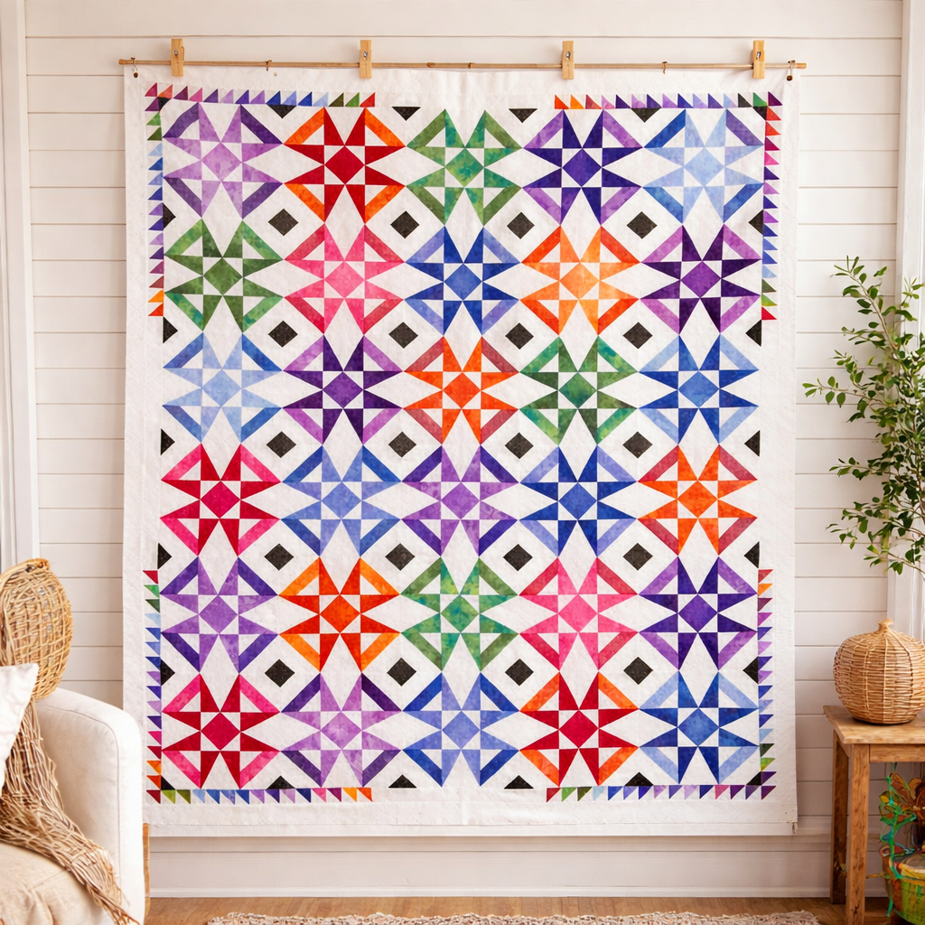 Grandma’s Bouquet Quilt Pattern