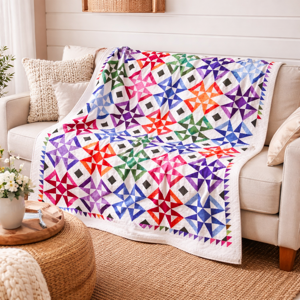 Grandma’s Bouquet Quilt Pattern