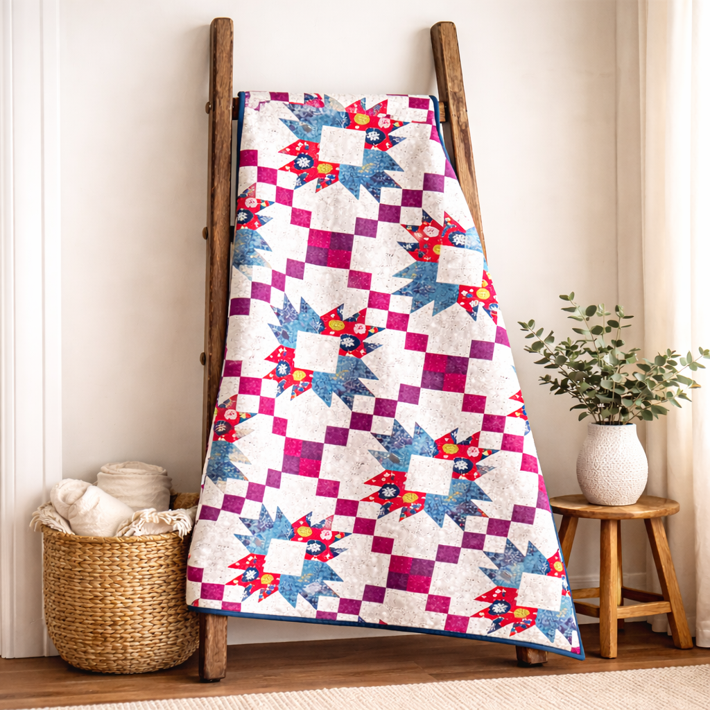 Grandma’s Flower Quilt Pattern