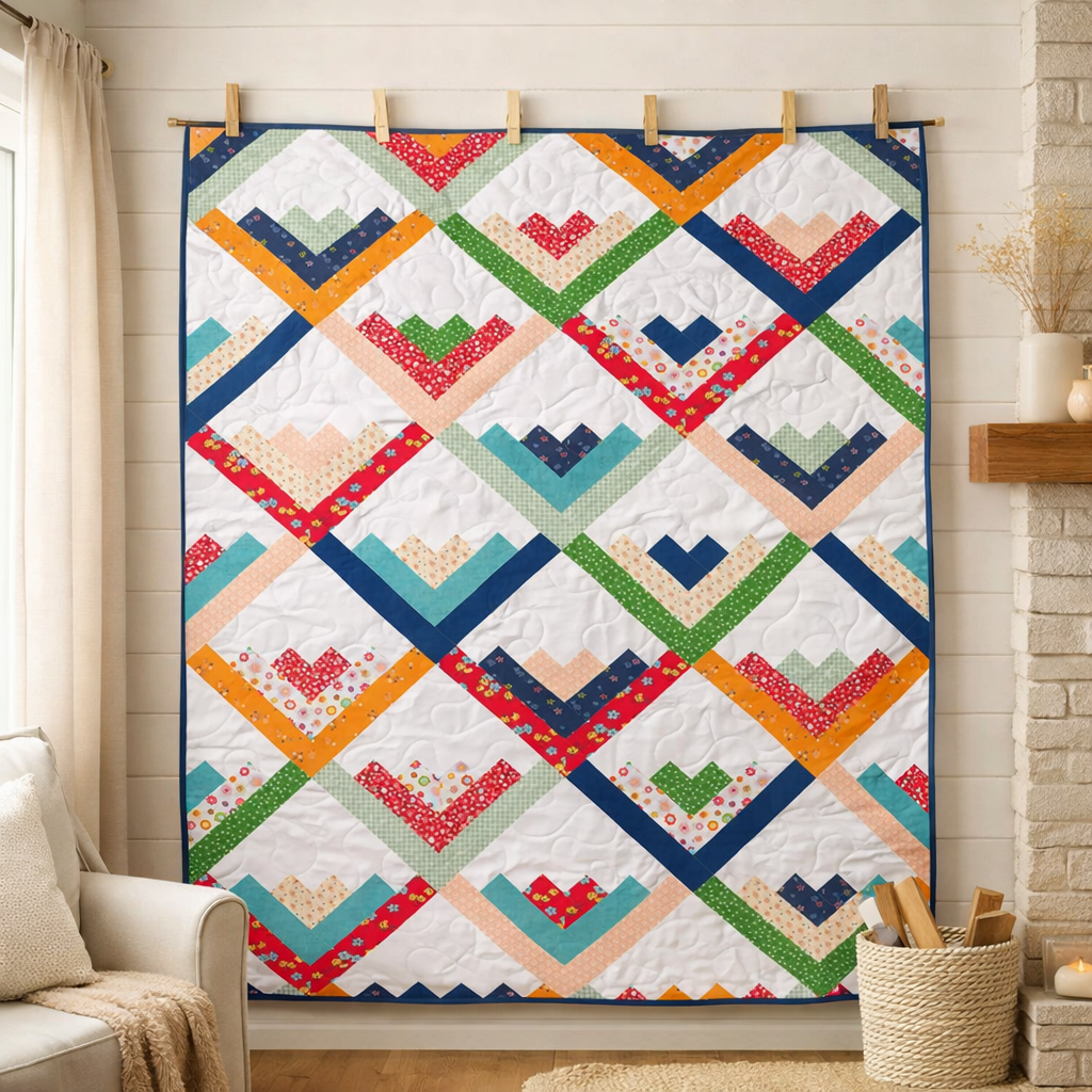 Hearts in Harmony Quilt Pattern