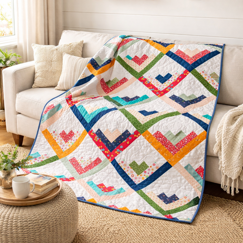 Hearts in Harmony Quilt Pattern