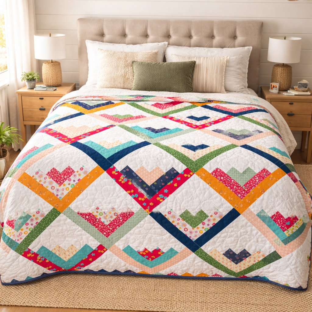 Hearts in Harmony Quilt Pattern