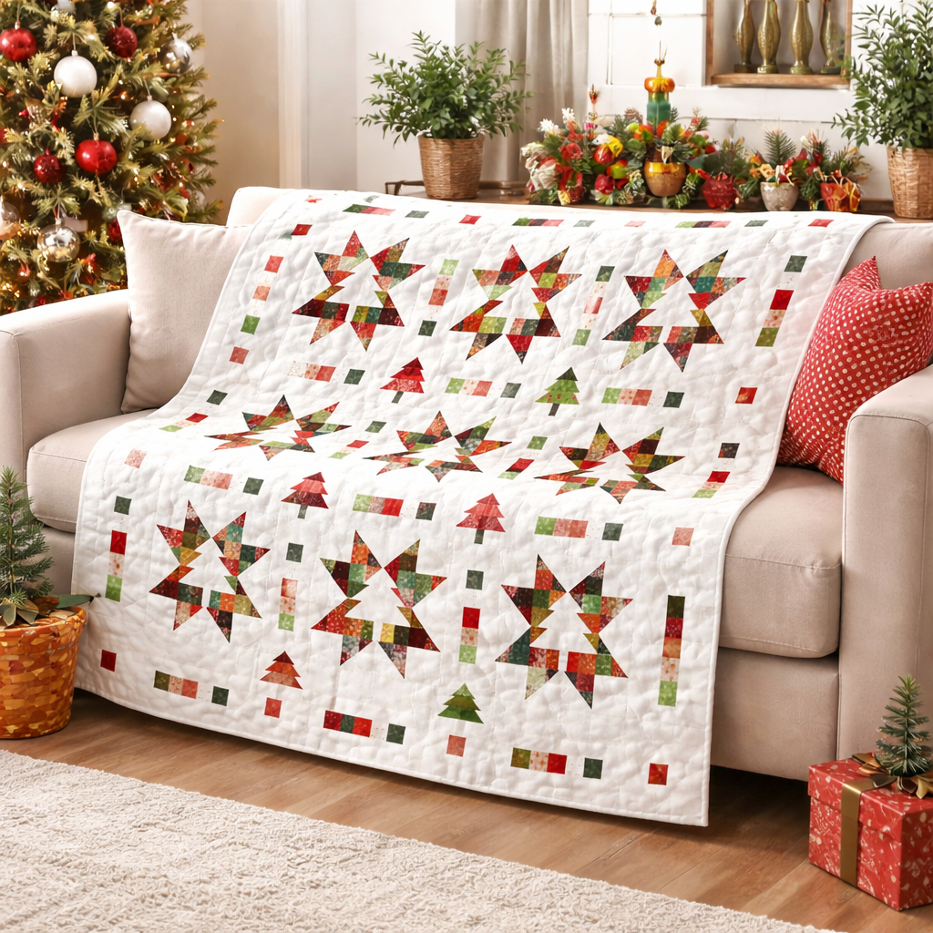 Holiday Starburst Quilt Pattern