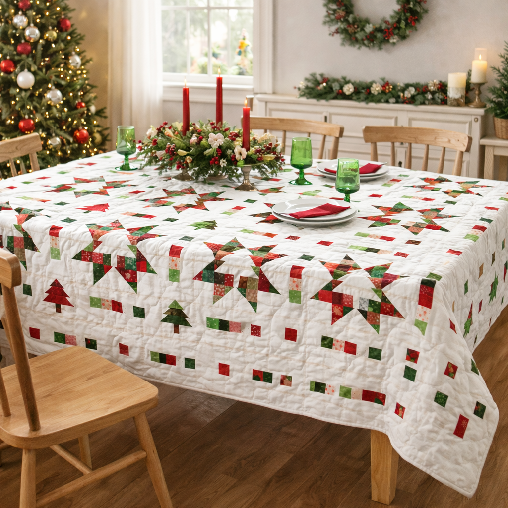 Holiday Starburst Quilt Pattern