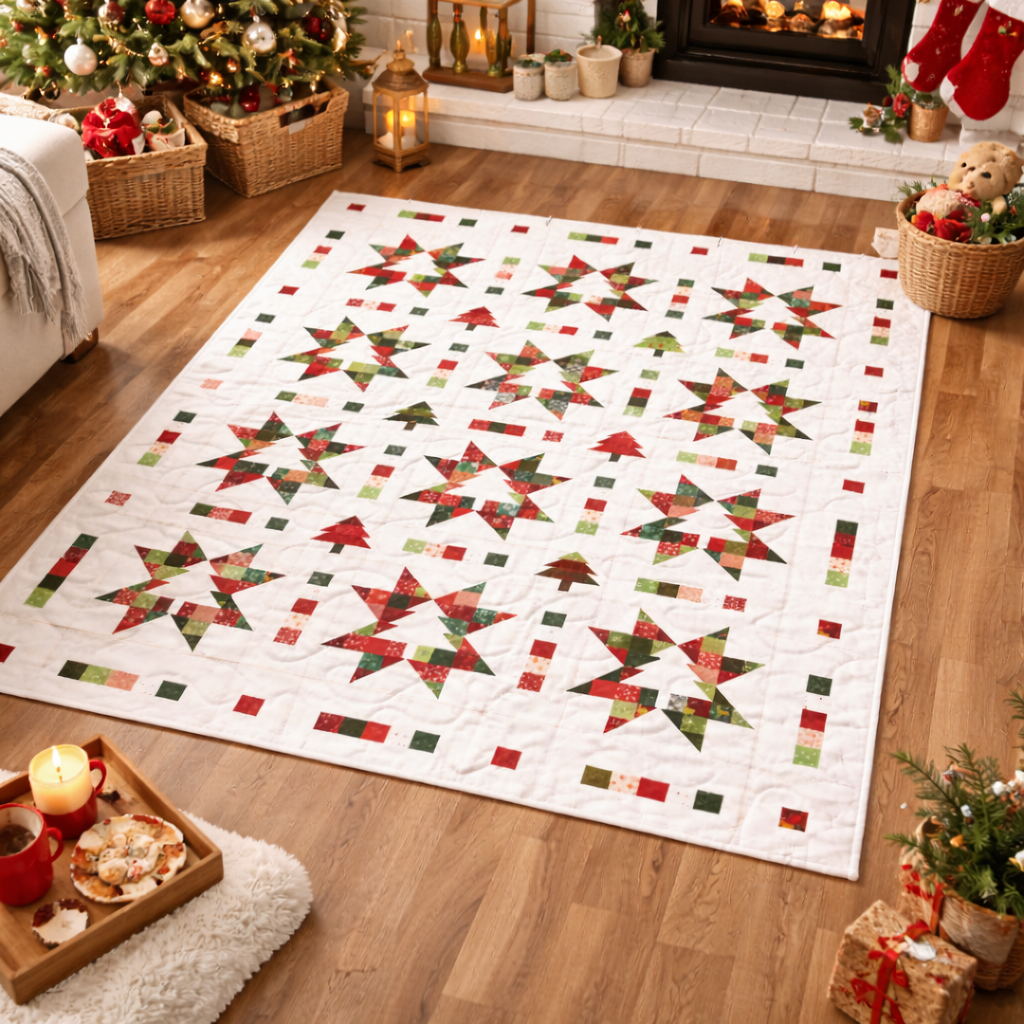 Holiday Starburst Quilt Pattern