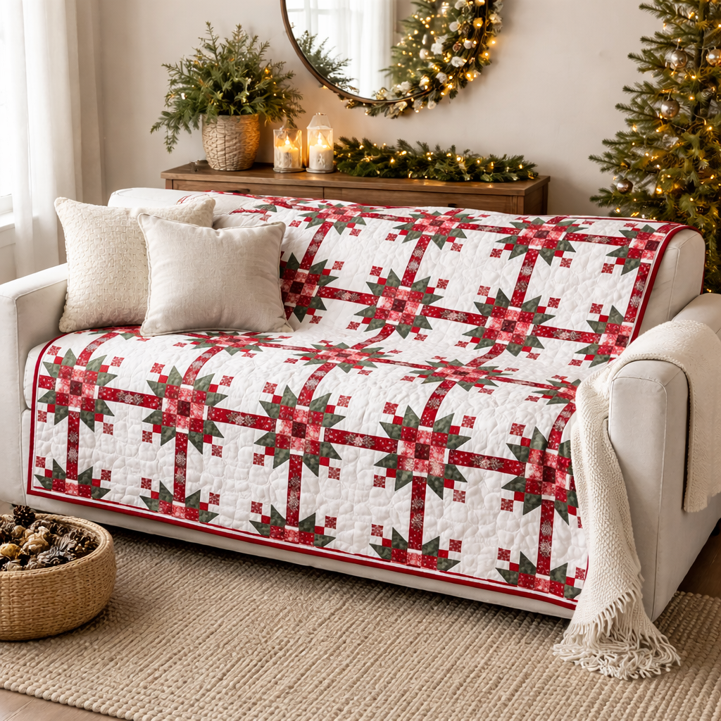 Festive Crossroads Quilt Pattern