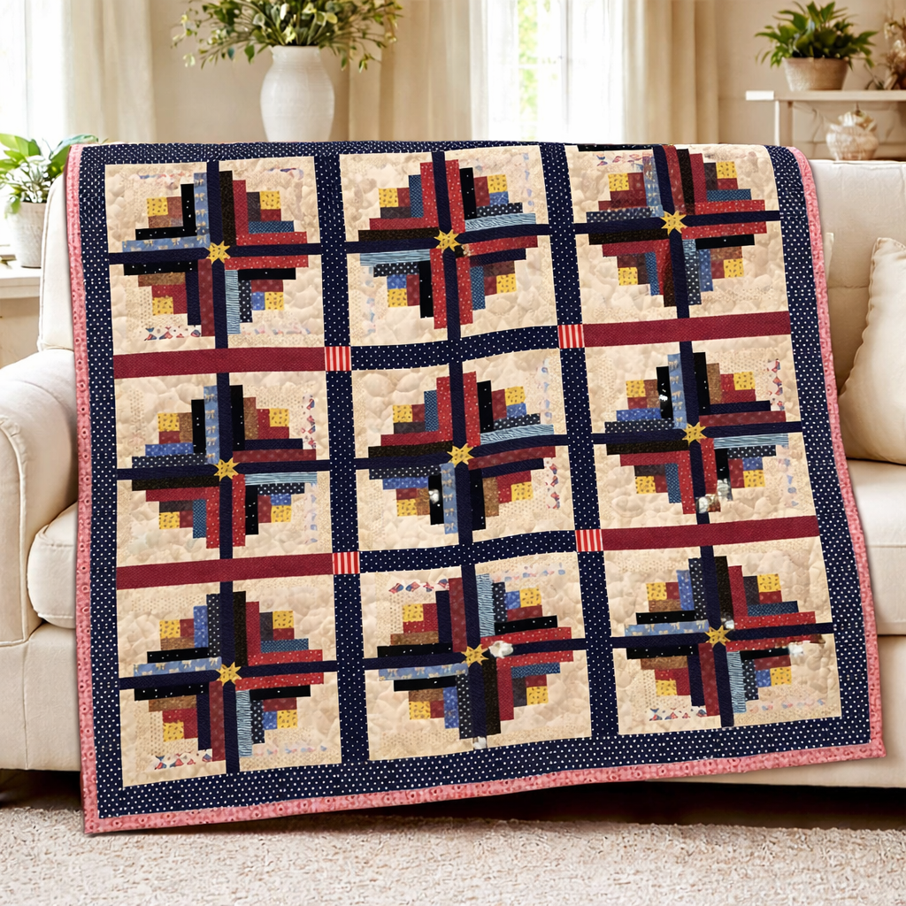 Liberty Logs Quilt Pattern