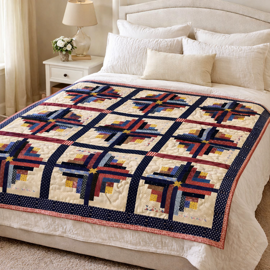 Liberty Logs Quilt Pattern