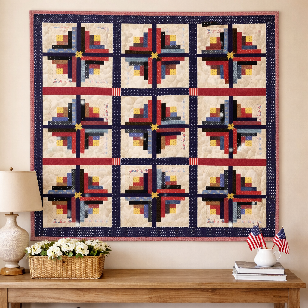 Liberty Logs Quilt Pattern