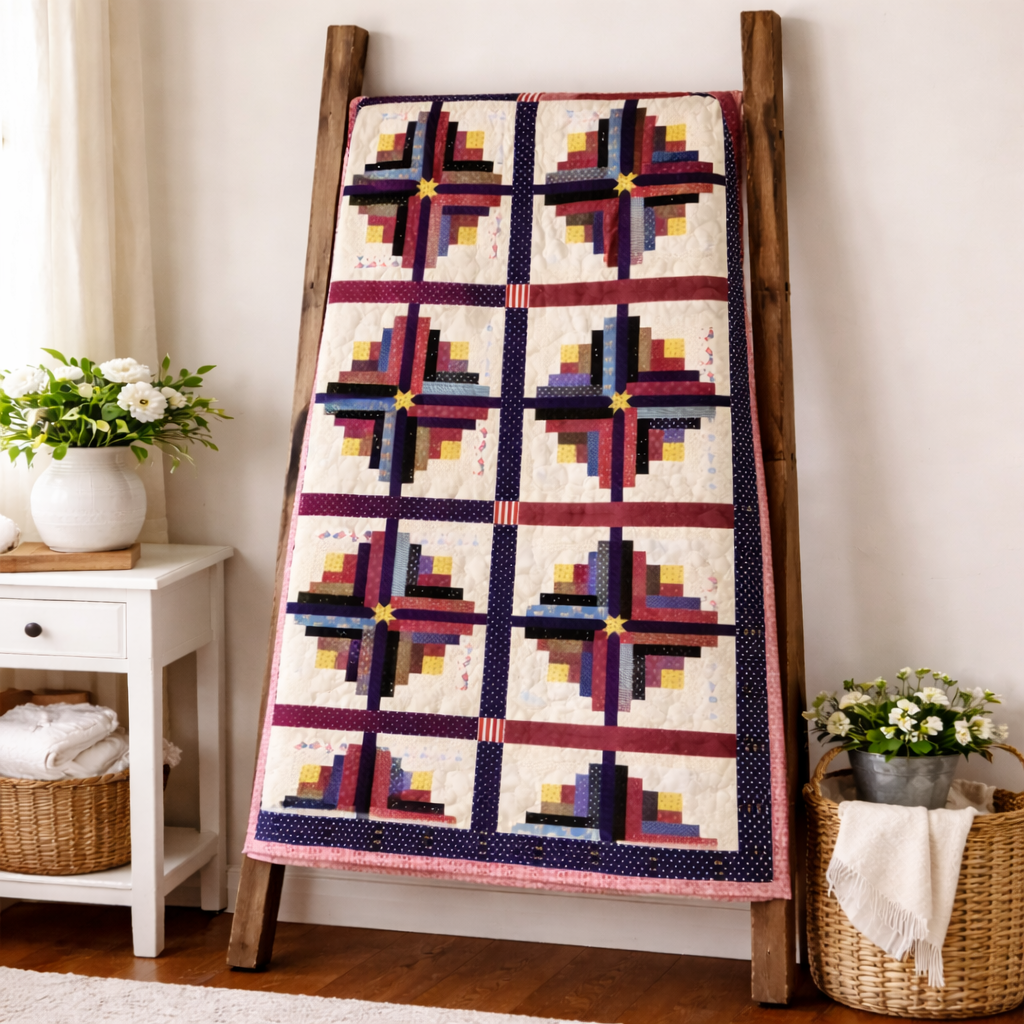 Liberty Logs Quilt Pattern