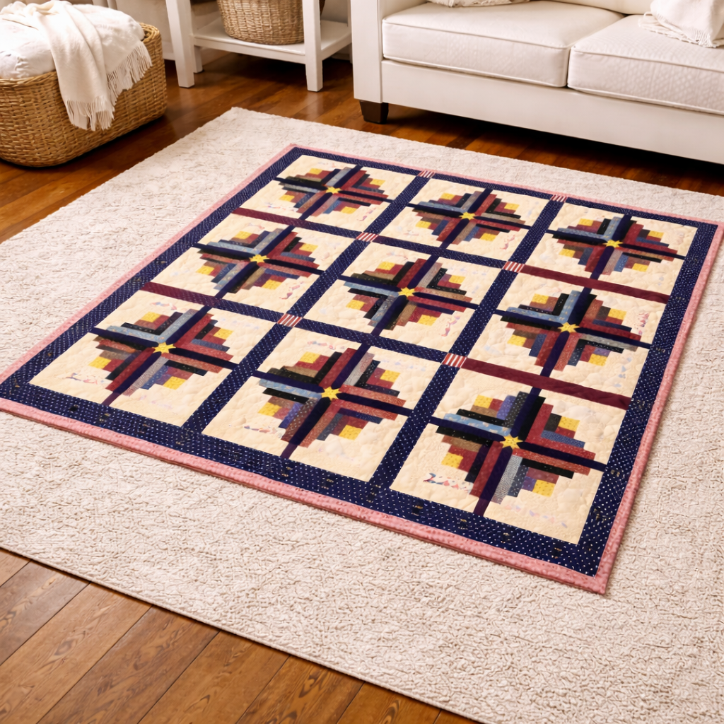 Liberty Logs Quilt Pattern