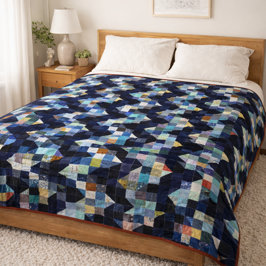 Midnight Arrows Quilt Pattern