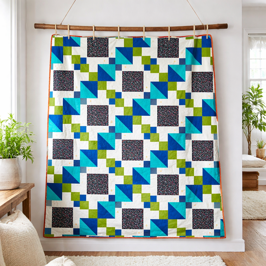 Modern Mosaic Quilt Pattern