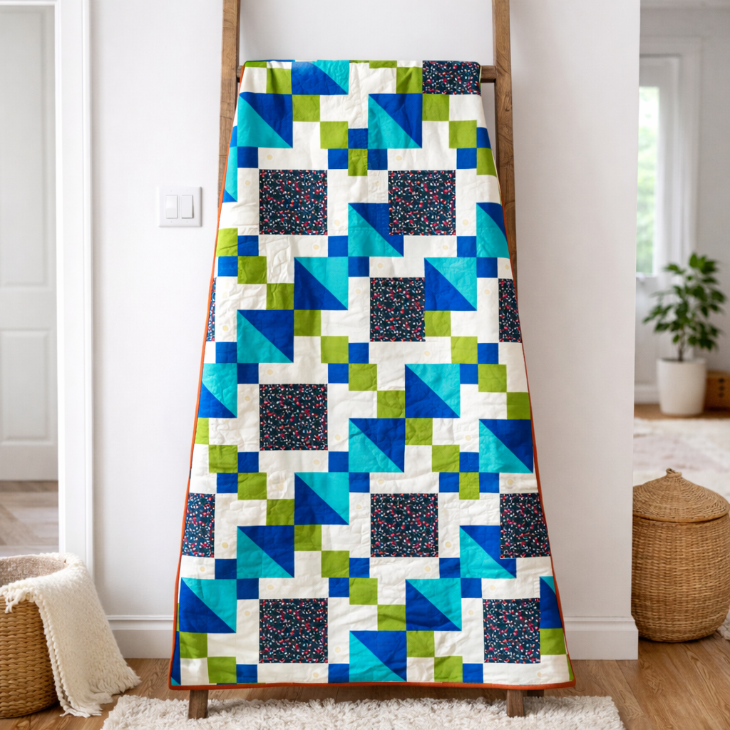 Modern Mosaic Quilt Pattern