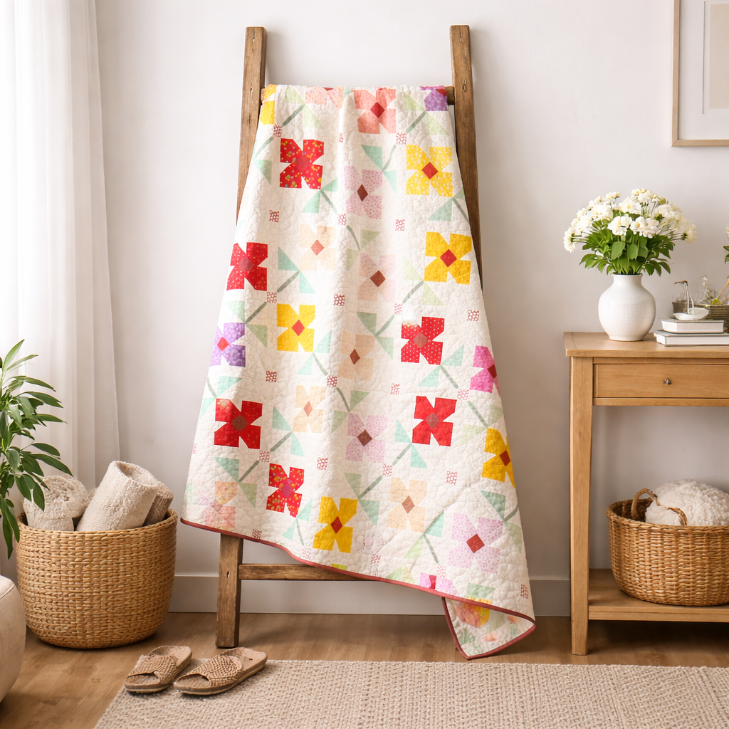 Mother's Flowers Quilt Pattern