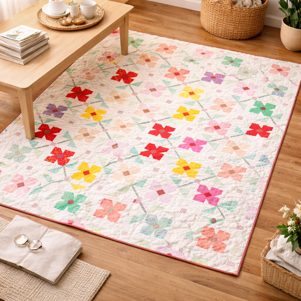 Mother's Flowers Quilt Pattern