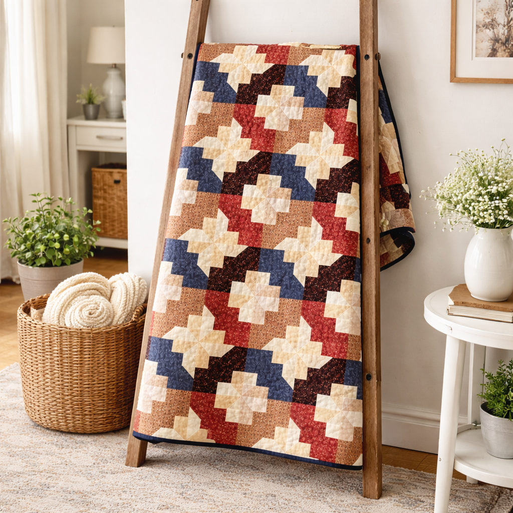 New Pinwheel Garden Quilt Pattern