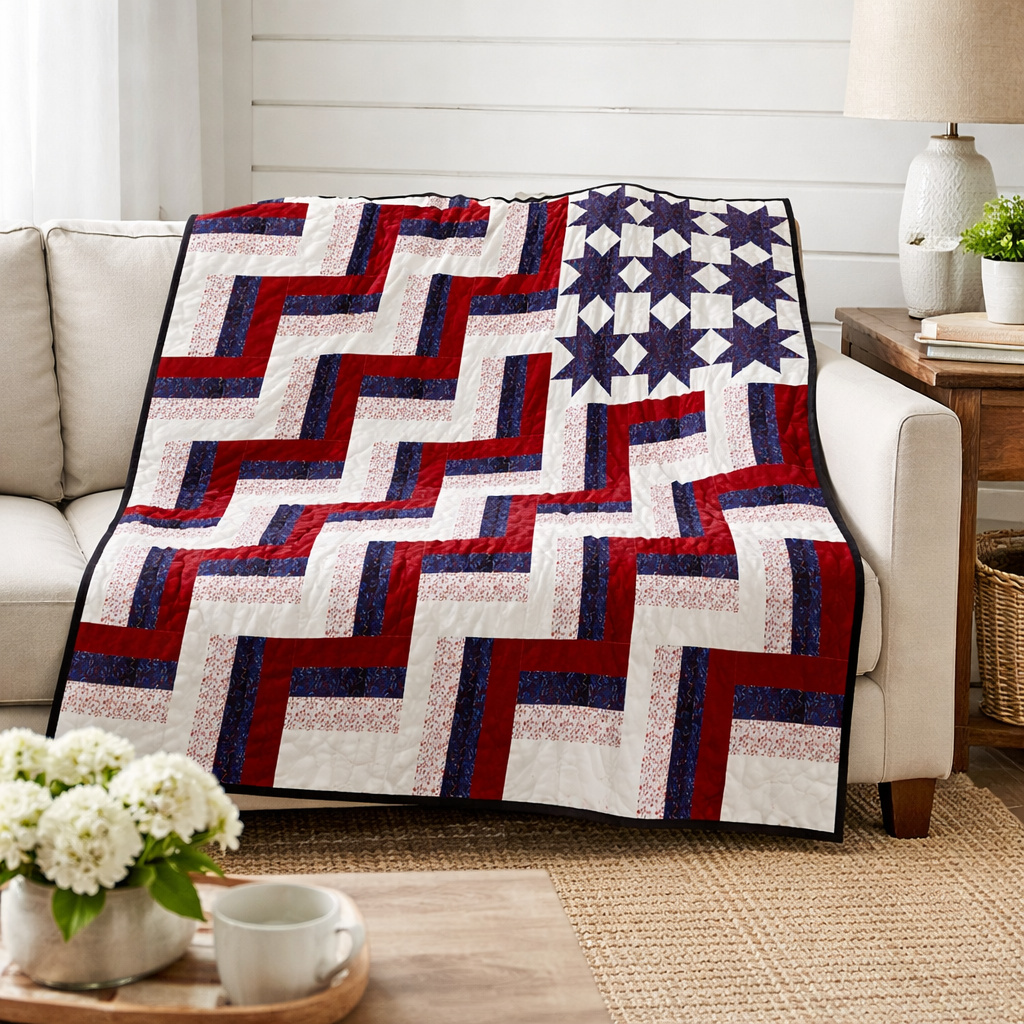 Patriotic Pathways Quilt Pattern
