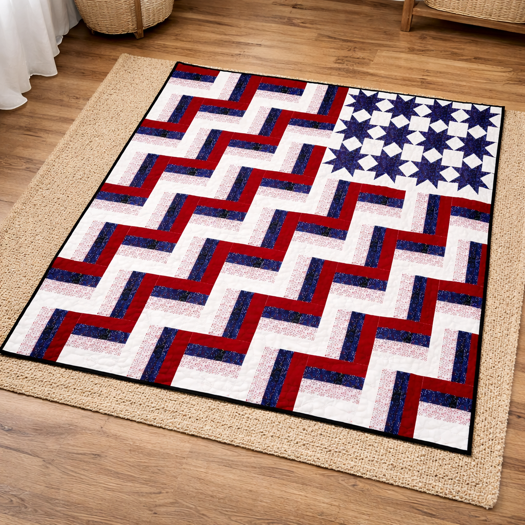 Patriotic Pathways Quilt Pattern