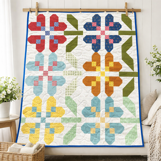 Petal Pathways Quilt Pattern