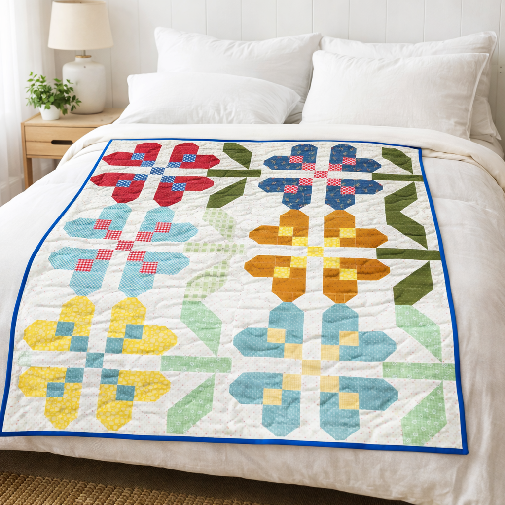 Petal Pathways Quilt Pattern