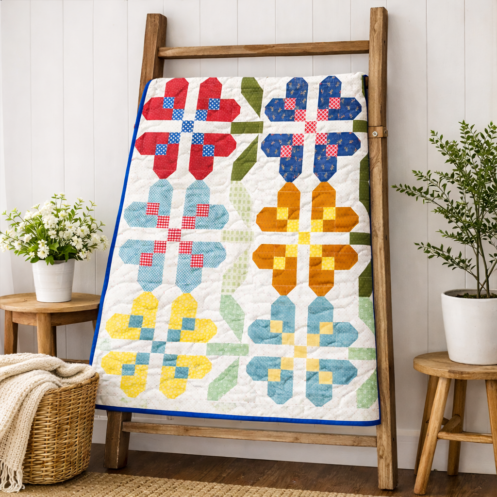 Petal Pathways Quilt Pattern