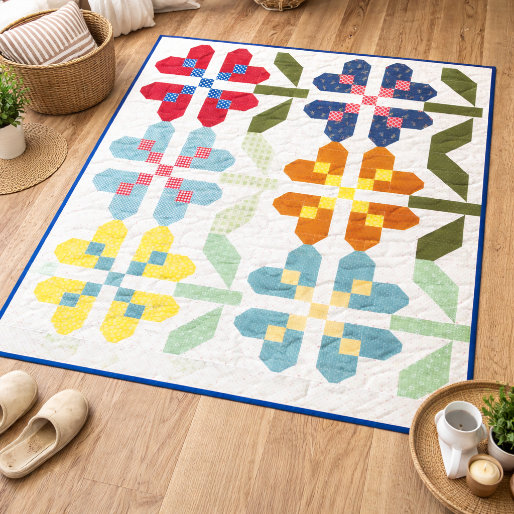 Petal Pathways Quilt Pattern