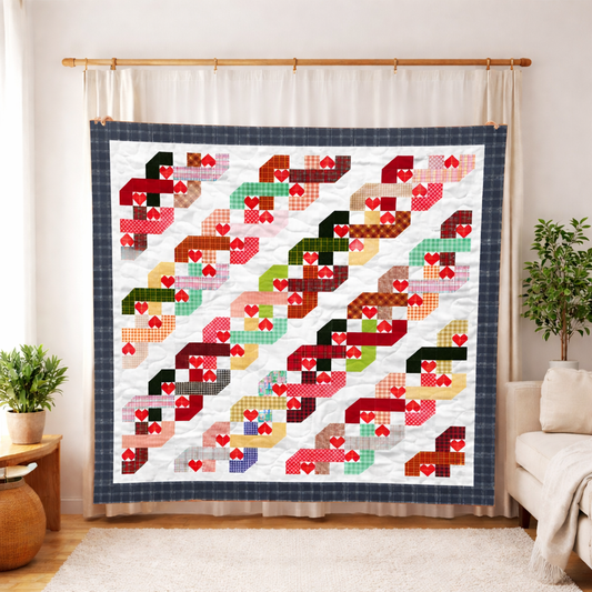 Plaid Pathways Quilt Pattern