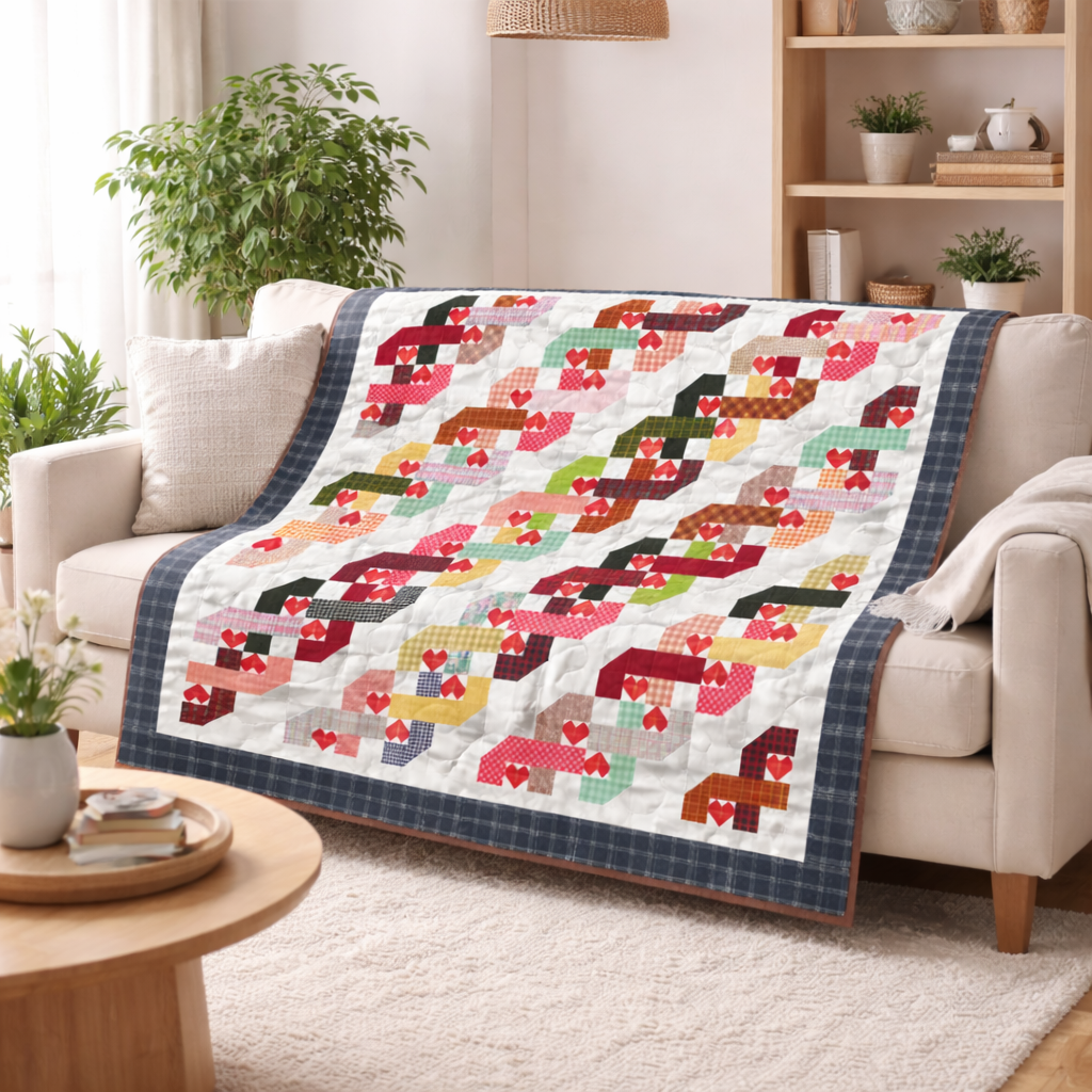 Plaid Pathways Quilt Pattern