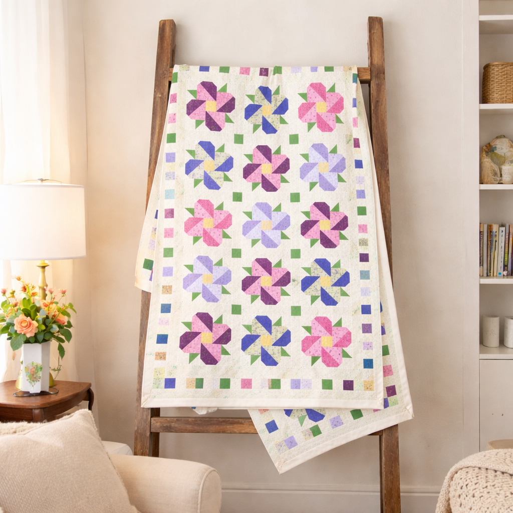 Pocket full of Posies Quilt pattern