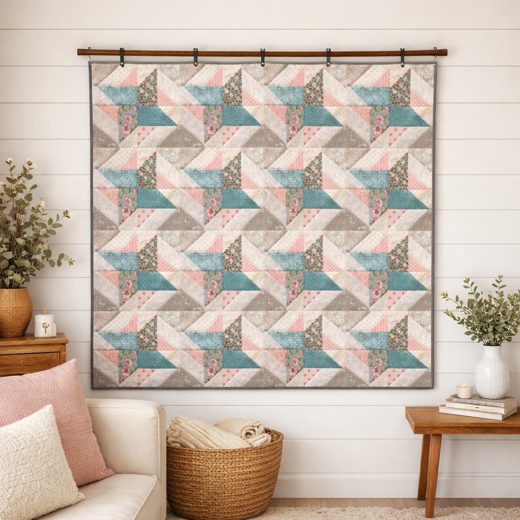 Radiant Galaxy Quilt Pattern