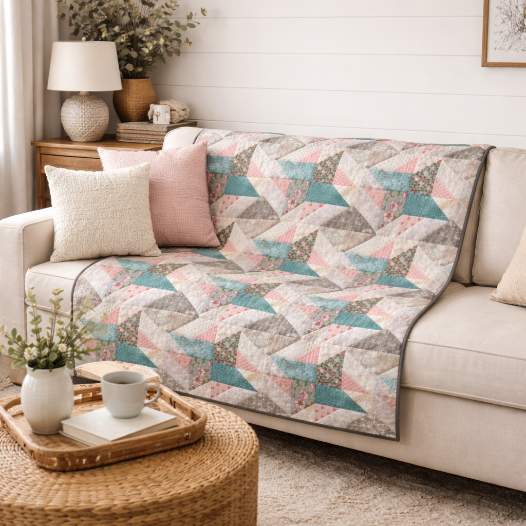 Radiant Galaxy Quilt Pattern