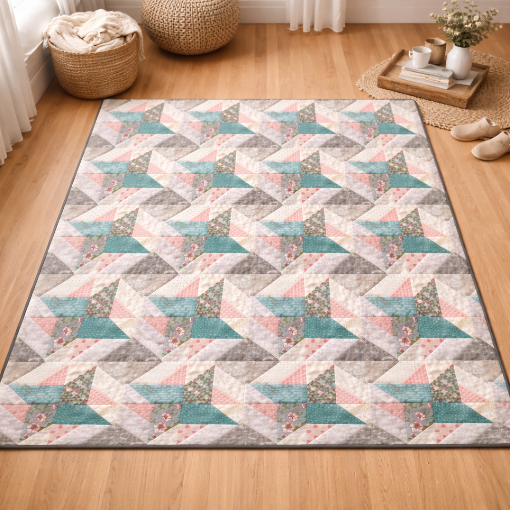 Radiant Galaxy Quilt Pattern