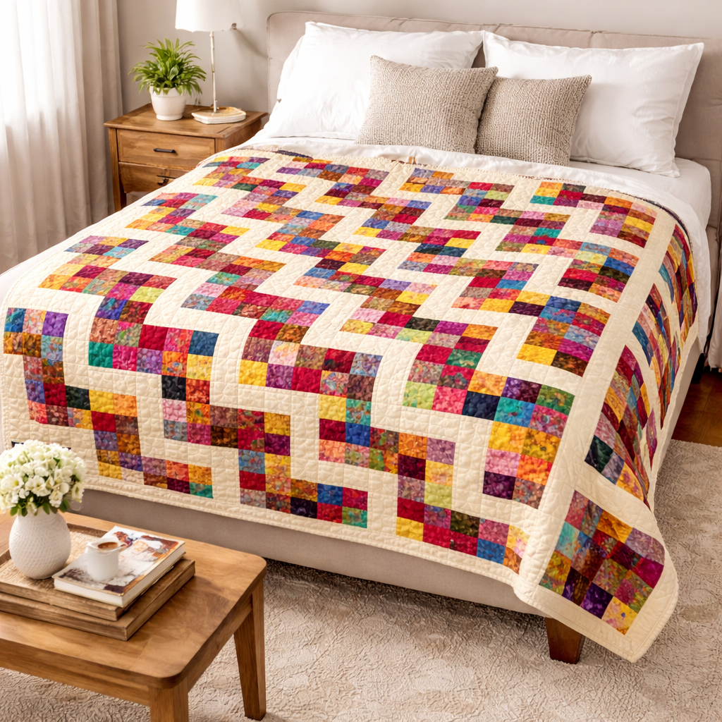Radiant Steps Quilt Pattern