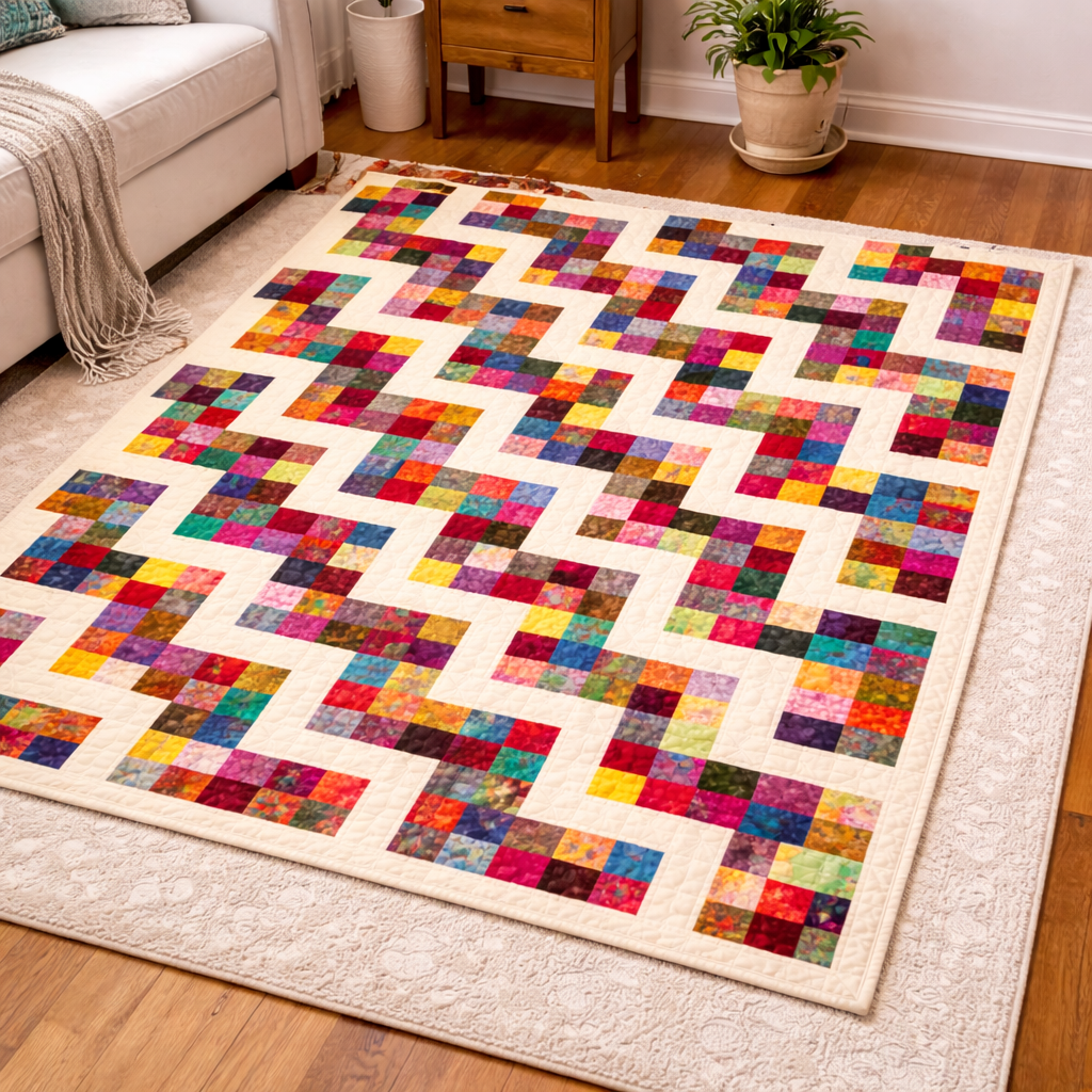 Radiant Steps Quilt Pattern
