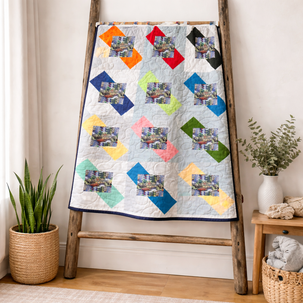 Rainbow Reflections Quilt Pattern