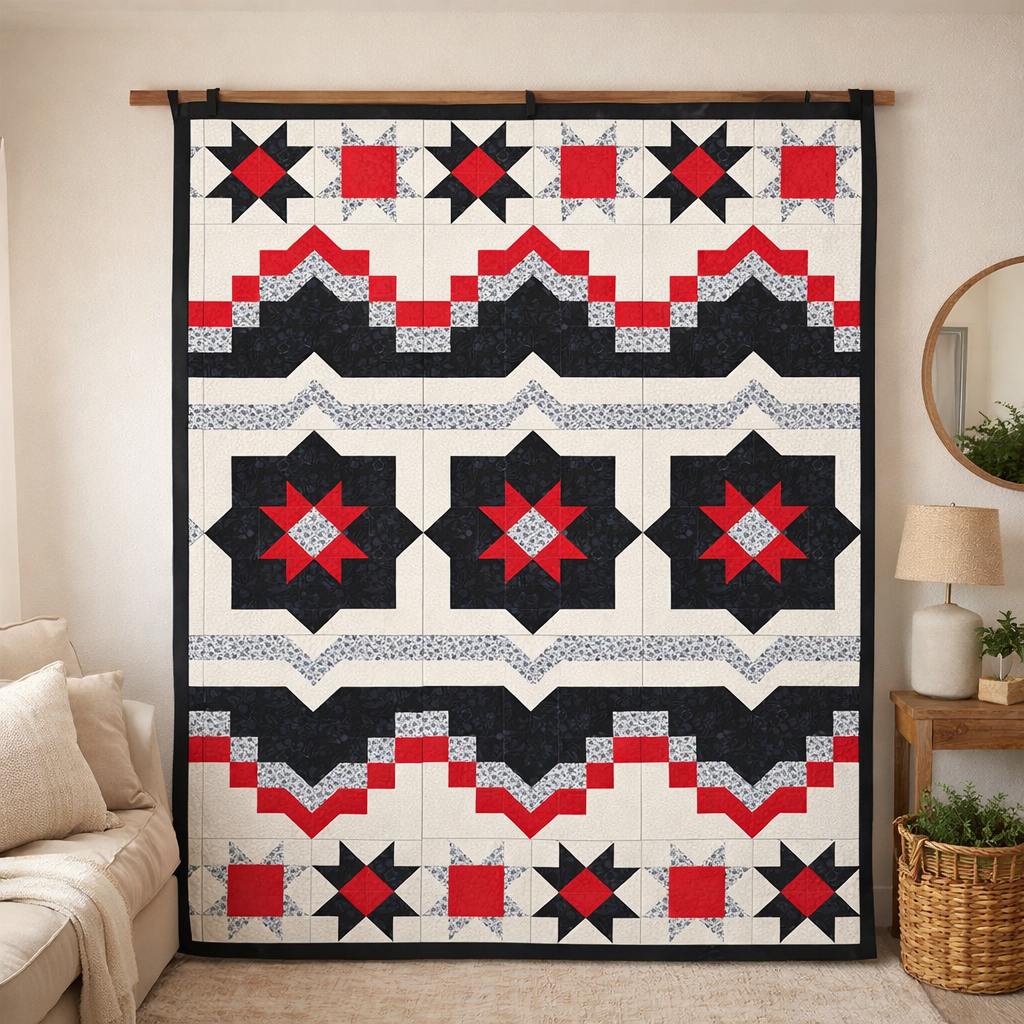 Rising Eagle Quilt Pattern