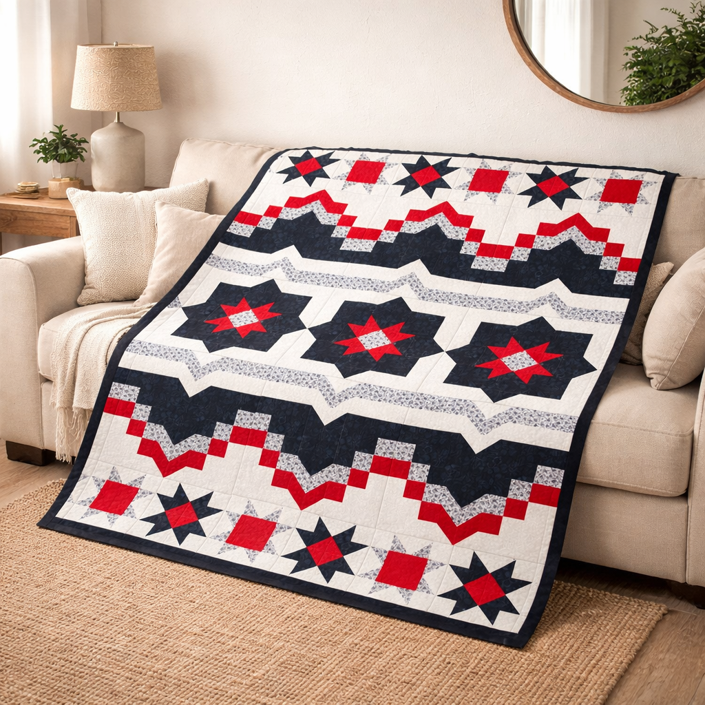 Rising Eagle Quilt Pattern