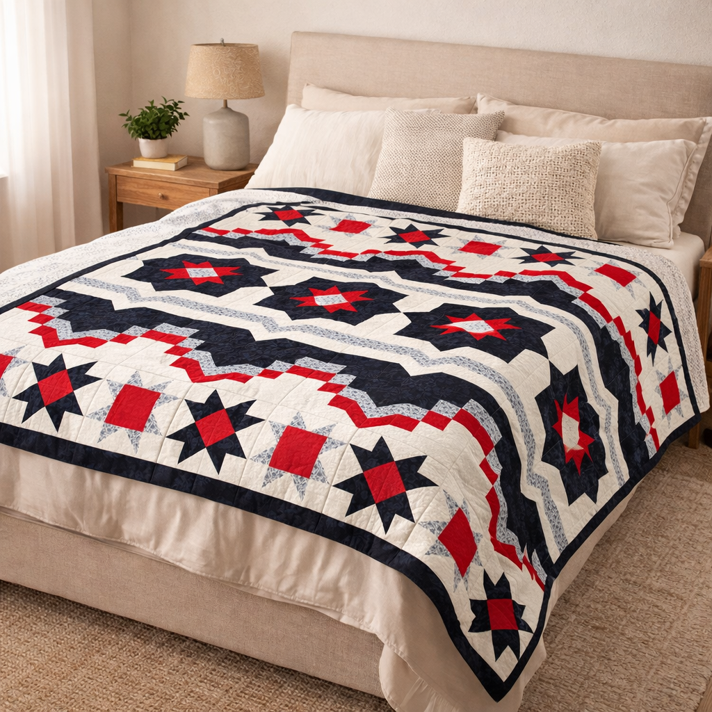 Rising Eagle Quilt Pattern