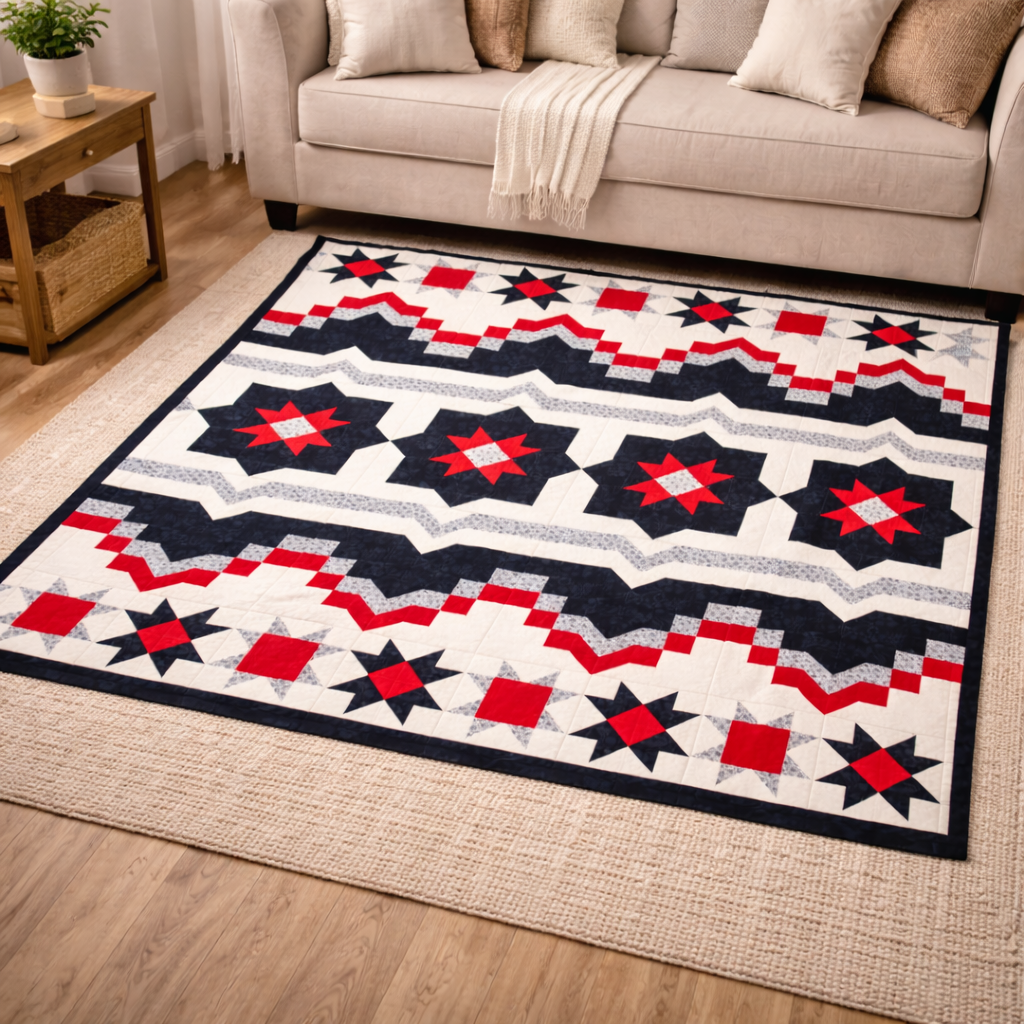 Rising Eagle Quilt Pattern