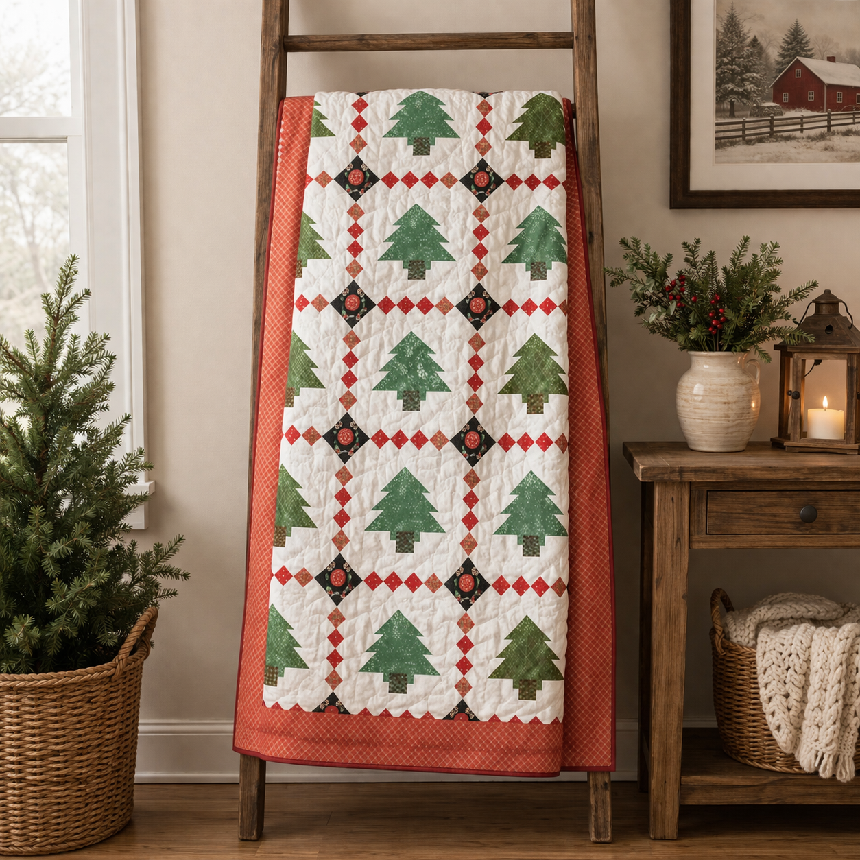 Christmas Pines Quilt Pattern