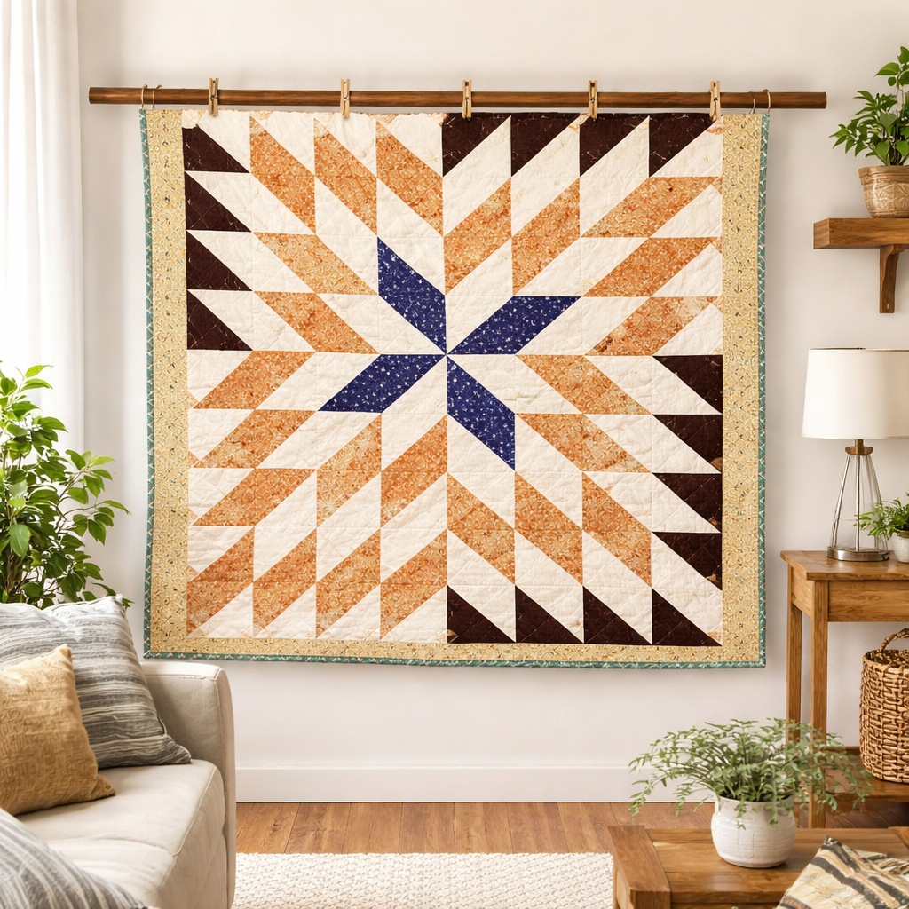 Shining Star Quilt Pattern