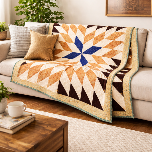 Shining Star Quilt Pattern