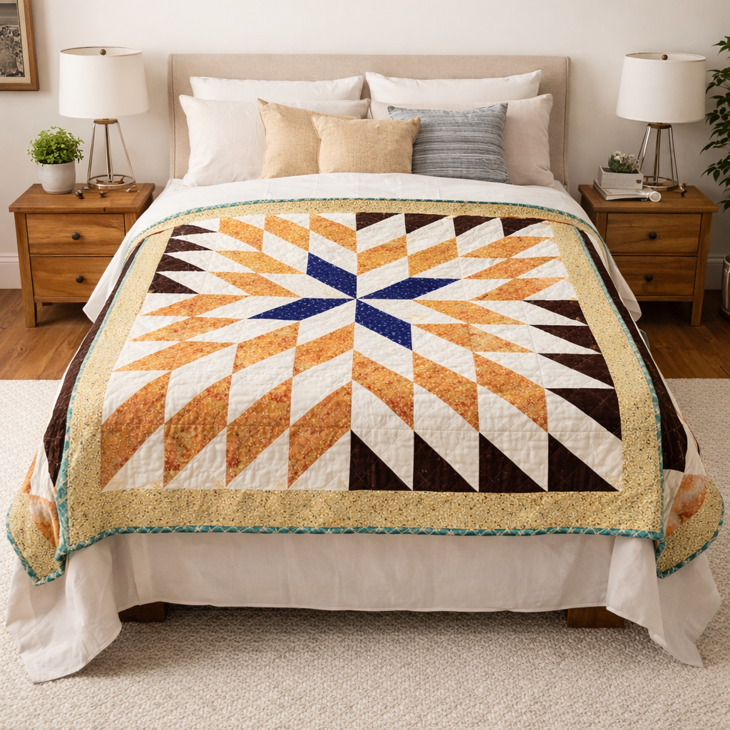 Shining Star Quilt Pattern
