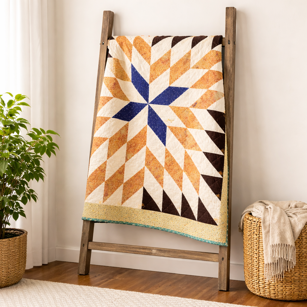 Shining Star Quilt Pattern