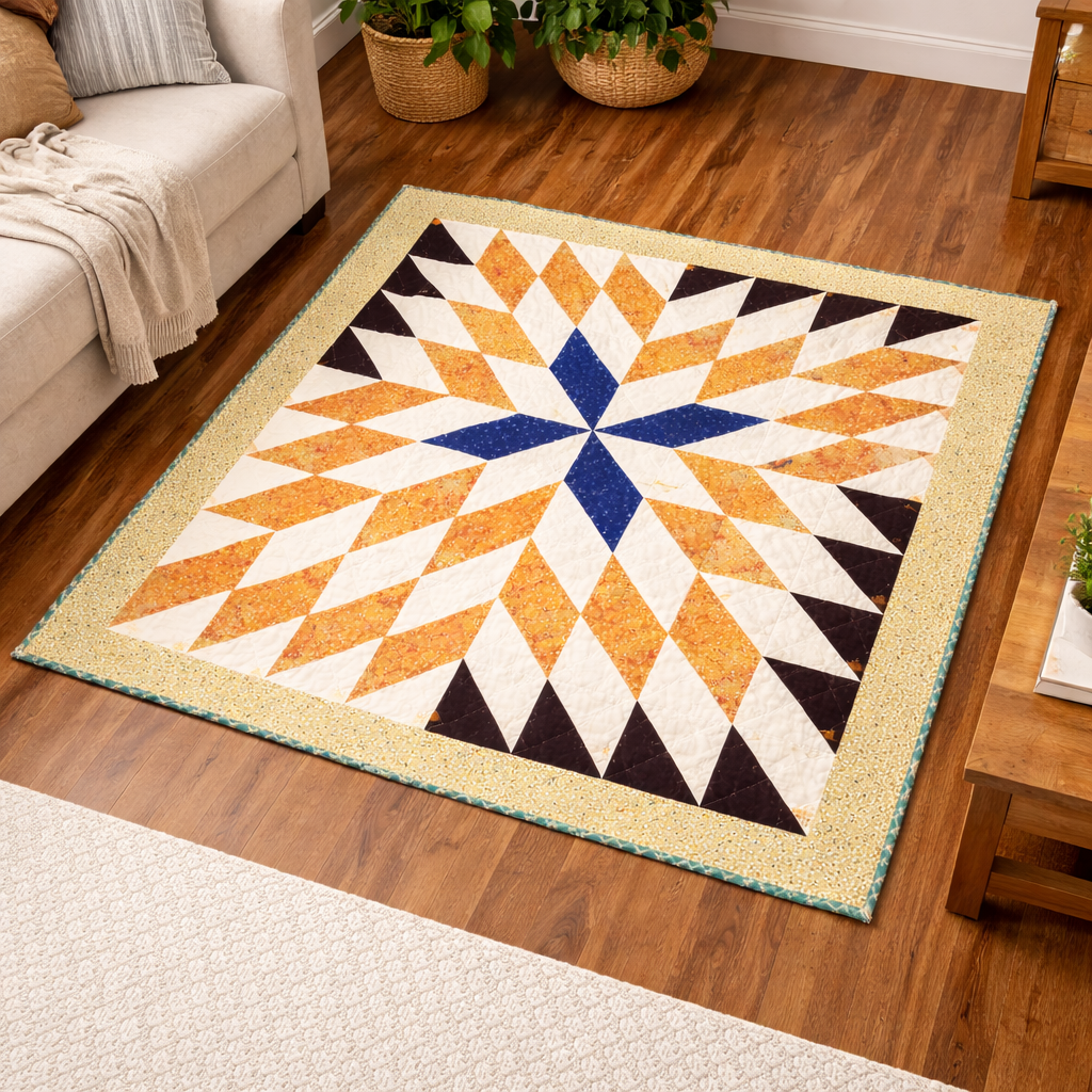 Shining Star Quilt Pattern