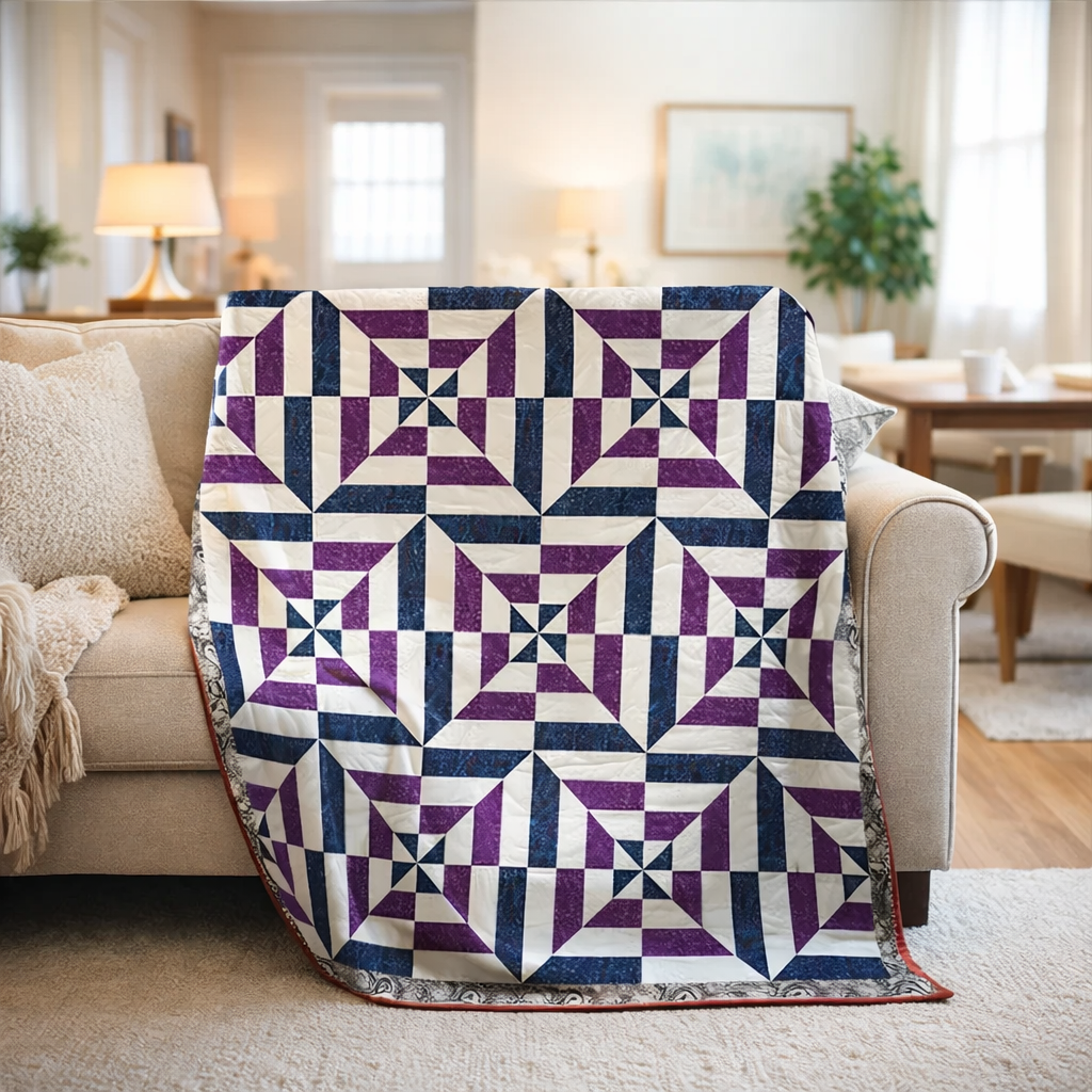 Spring Pinwheels Quilt Pattern