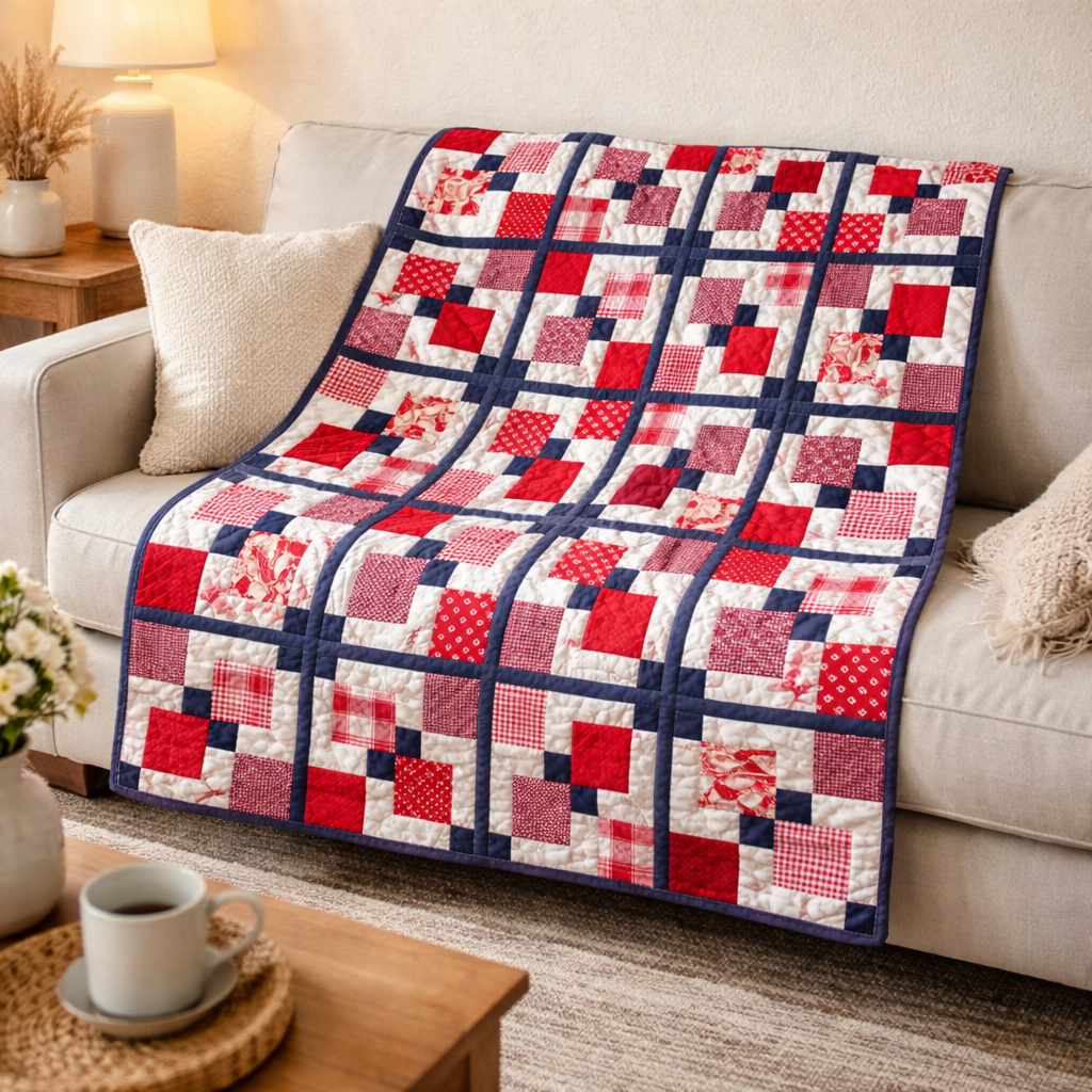 Square Family Quilt Pattern