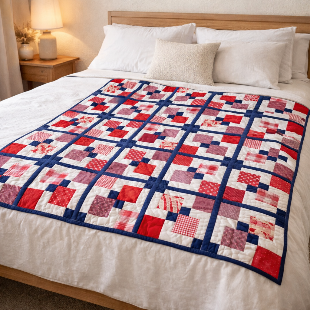 Square Family Quilt Pattern